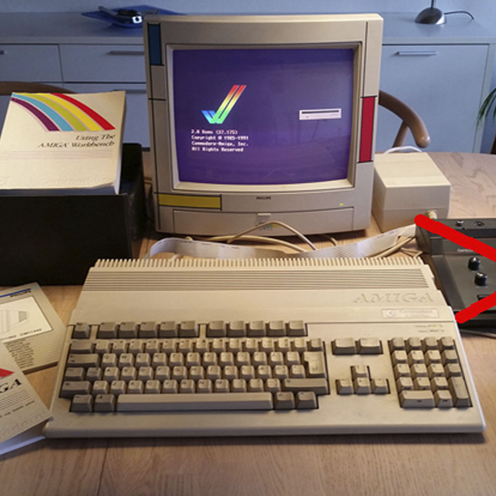 Manifest Forsendelse Fugtig Commodore Amiga 500 Plus - Second Hand Aalborg