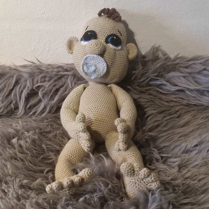 Hæklet Baby Dreng | 100% bomuld - Image 3