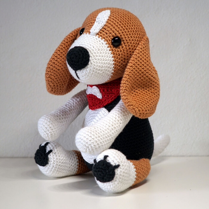 Hæklet Beagle | 100% bomuld - Image 2