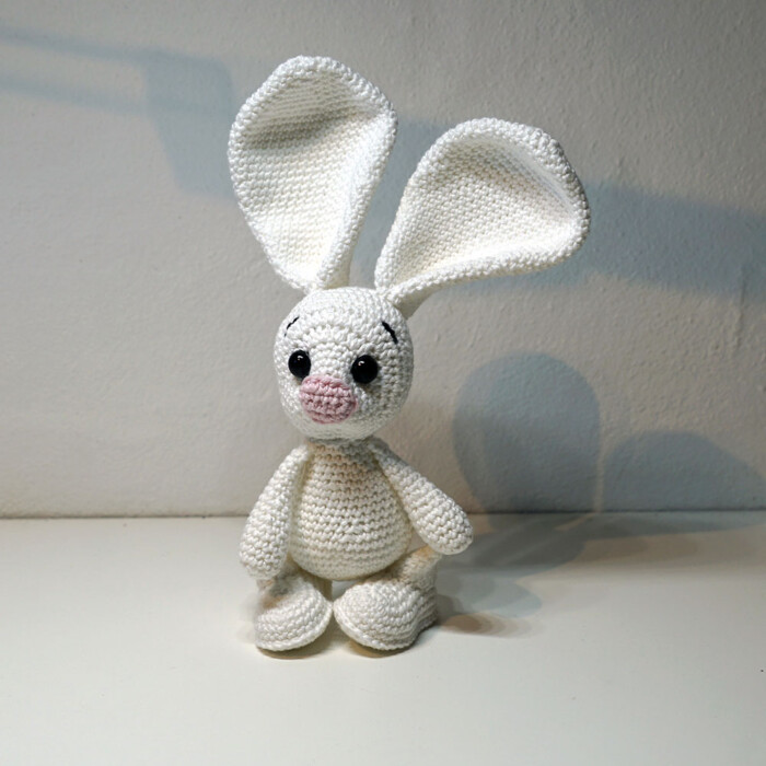 Hæklet Bunny | 100% bomuld - Billede 2