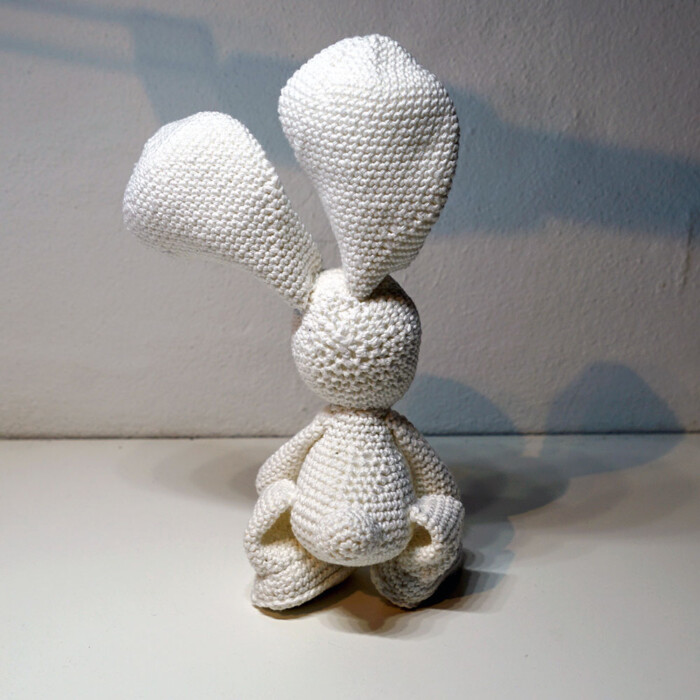 Hæklet Bunny | 100% bomuld - Billede 3