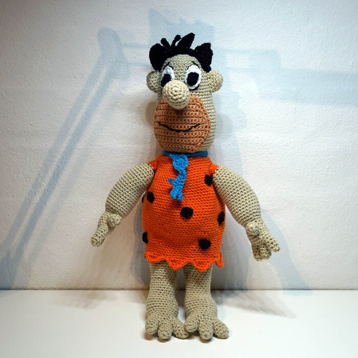 Hæklet Fred Flintstone