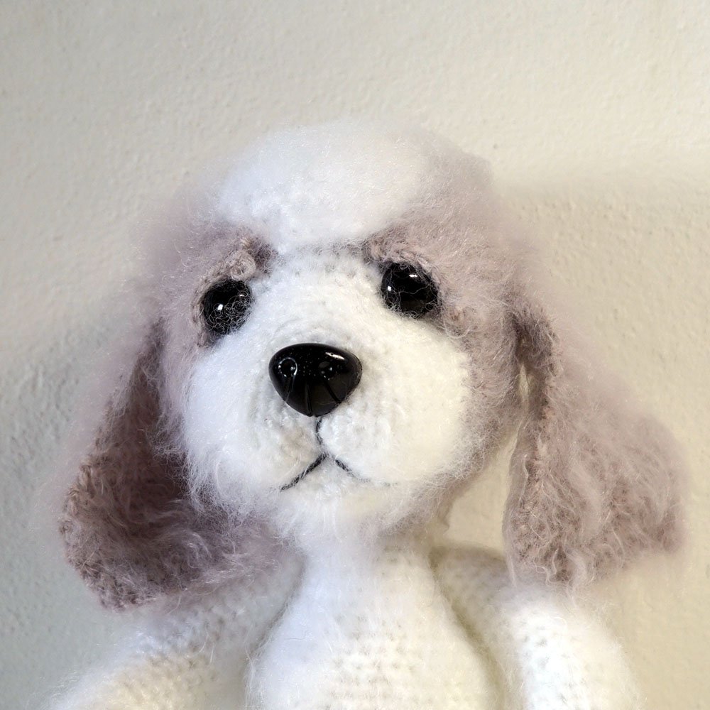 Hæklet hund Molly | Kartet - Billede 4