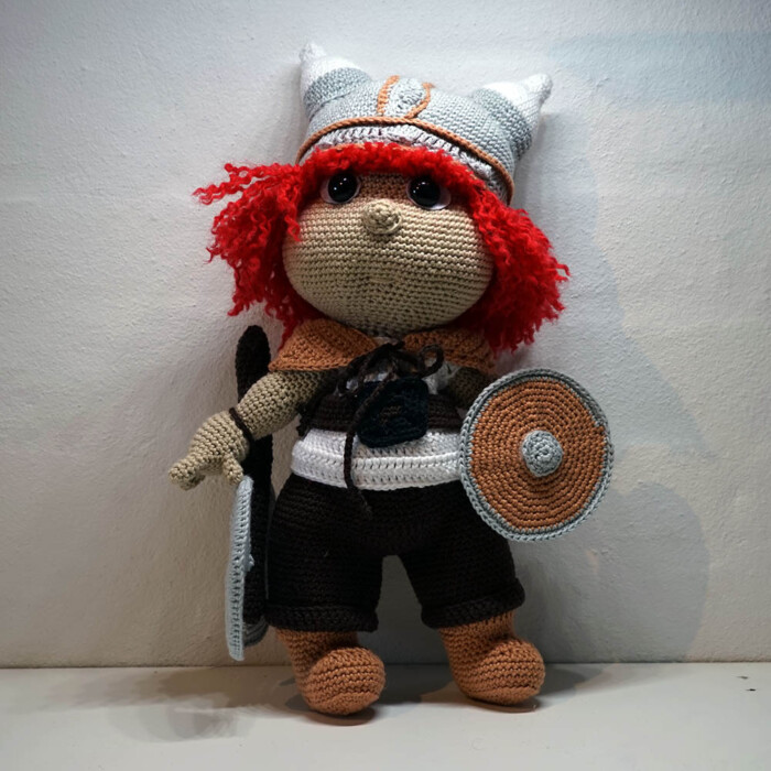 Hæklet Harald Viking | 100% Bomuld - Image 5