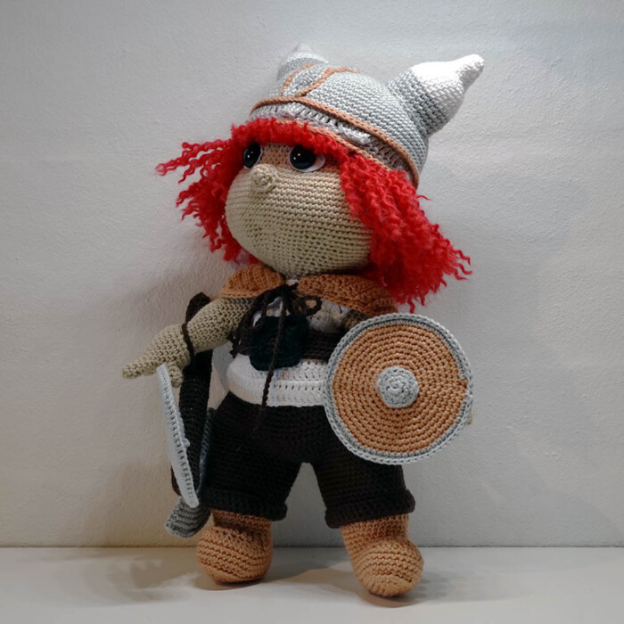 Hæklet Harald Viking | 100% Bomuld - Image 2