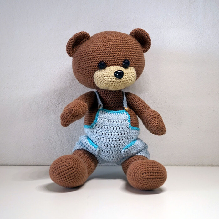Hæklet Benny bamse - Image 4