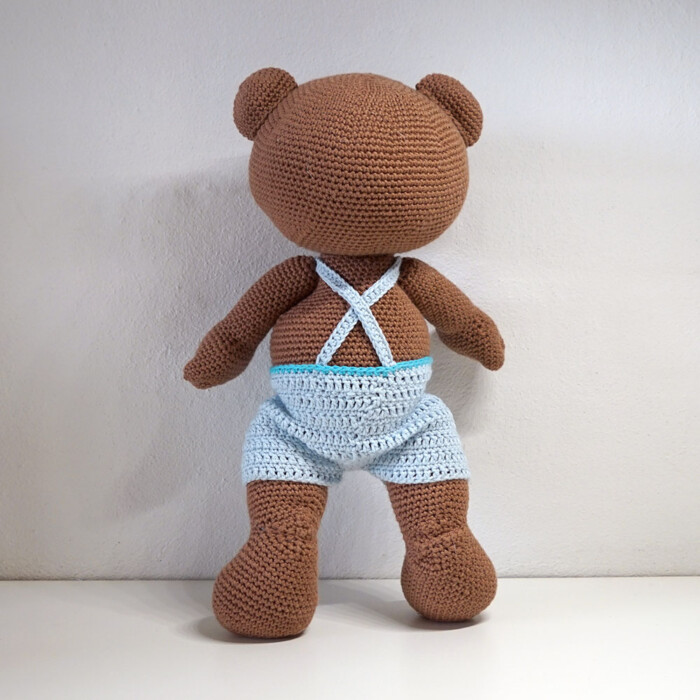 Hæklet Benny bamse - Image 3