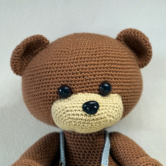 Hæklet Benny bamse - Image 2