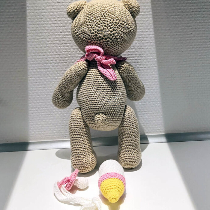 Hæklet bamse i 2 varianter - Image 6