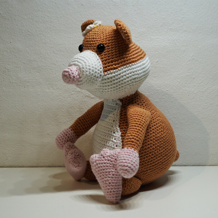 Molly - Hæklet Hamster - Billede 3