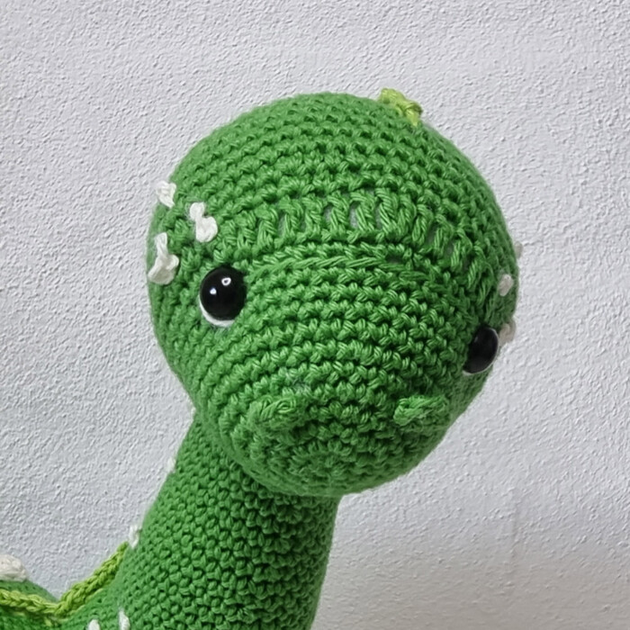 Hæklet Dino Uffe - Image 2