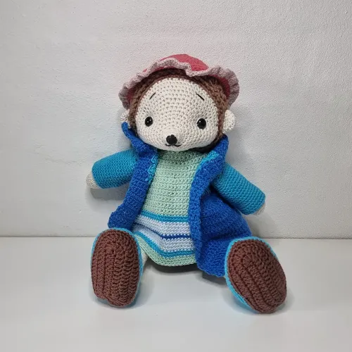 Hæklet Pixie Pindsvin