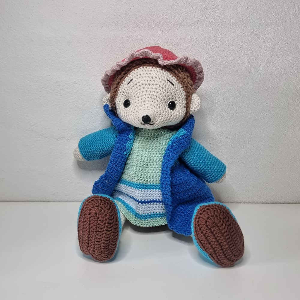 Hæklet Pixie Pindsvin