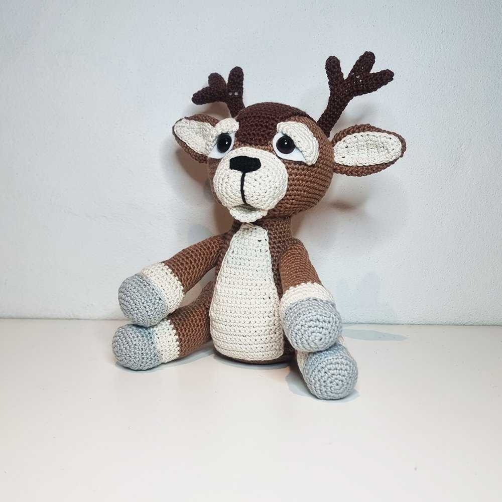 Hæklet Ronnie Rensdyr